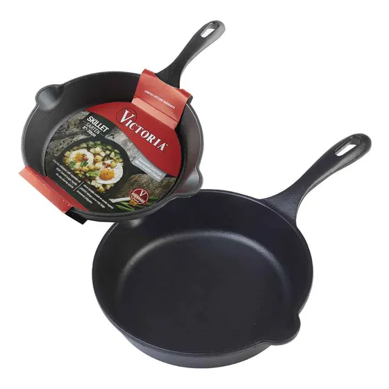 Sartén Hierro Curado 20cm (651) Ref.34351 Victoria P G