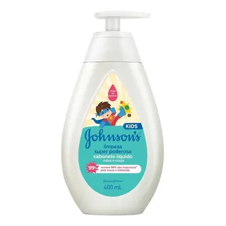 JOHNSON'SSabonete Líquido Infantil Johnson's Limpeza Super Poderosa