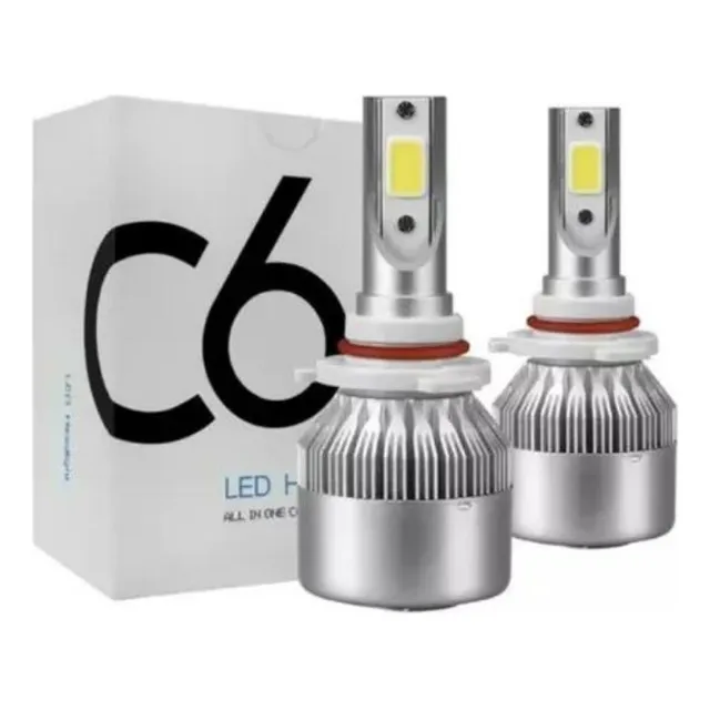 Ampolleta Auto Luz Led C6 36w H1 H3 H4 H7 H13 9005 9006 880