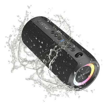 Caixa De Som Portátil Bluetooth Zealot S51 Pro 70w Ipx6 Tws Preto 7.4v