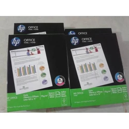 Resma Papel Hp Tamaño Carta Y Oficio Bond 20