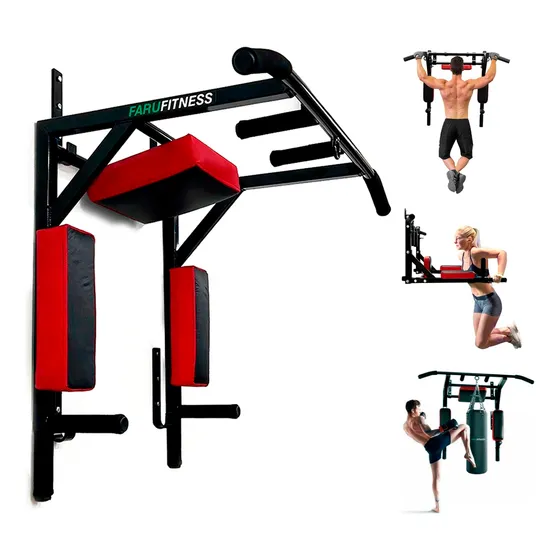 Soporte De Pared Para Hacer Ejercicio Dominadas 320 Kg-