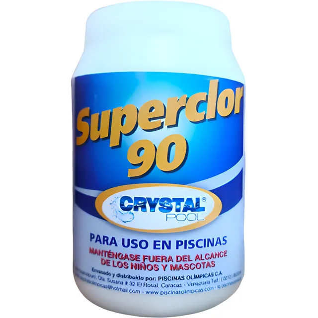 Cloro Concentrado Al 90% 1 Kg Piscinas Y Tanque Crystal Pool