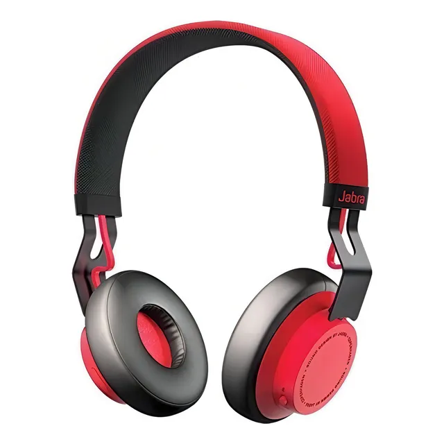 Audifonos Jabra Move Wireless Stereo Headset Bluetooth Color Rojo