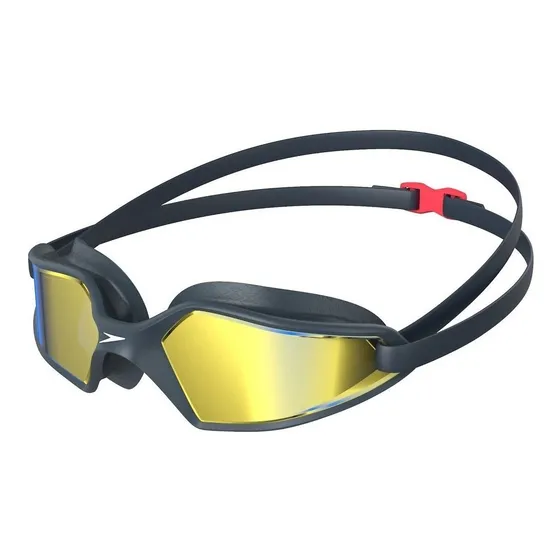 Antiparras Natación Speedo Hydropulse Mirror - Color AZUL-DORADO