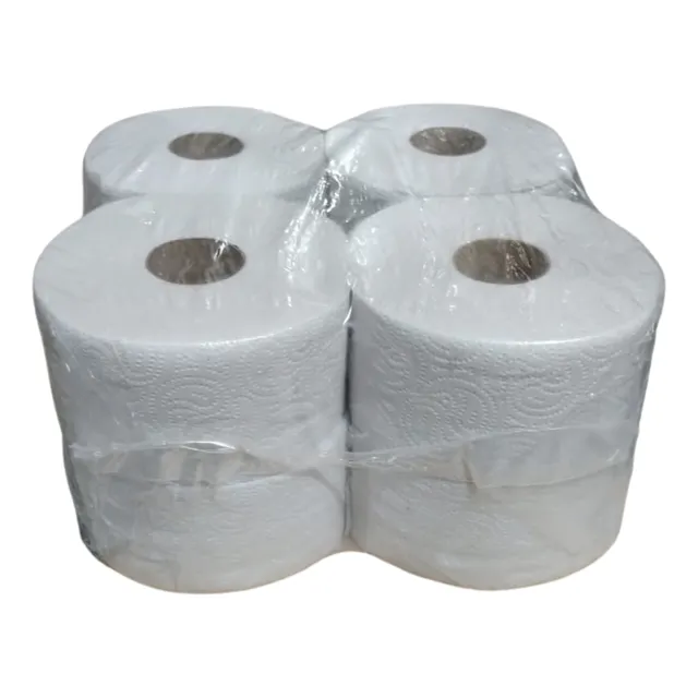 Papel Higiénico Industrial Jumbo Blanco 8u X 300m Cono Chico