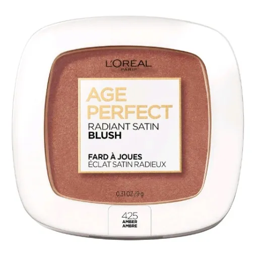 Rubor Radiant Satin Age Perfect De L'oreal Tono Del Maquillaje 425