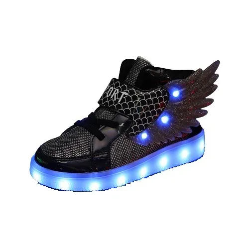 Zapatos Led Para Niñas / Moderno Luces Incleibles Recargable