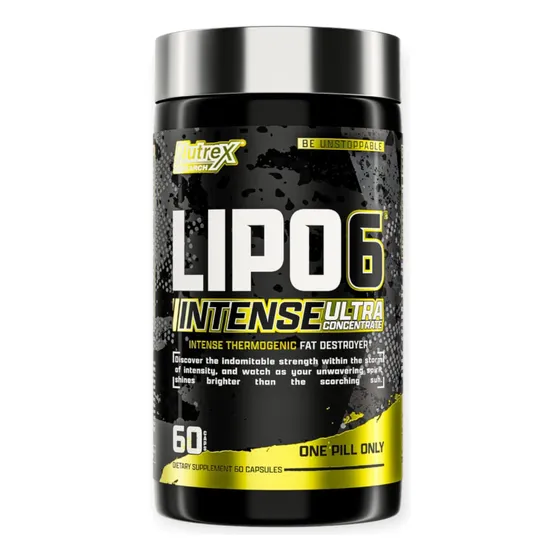 Lipo 6 Black Intense Nutrex 60 Caps Sabor Sin sabor
