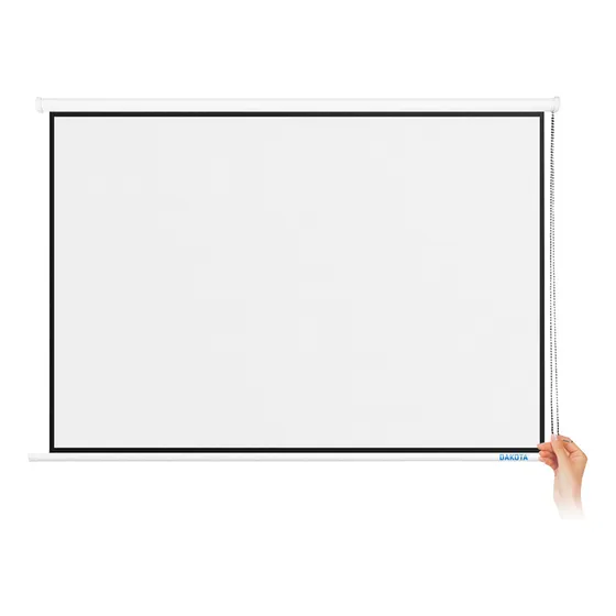 Pantalla Proyector 120 Pulgadas Dakota Para Colgar Pared Retráctil