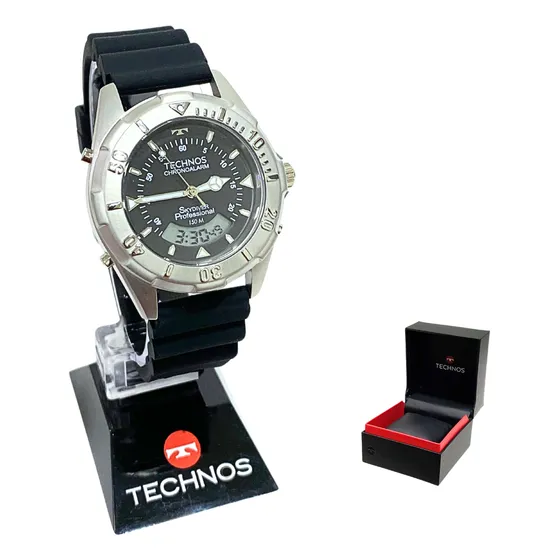 Relógio Technos Masculino Skydiver Professional Wt2050as/2p