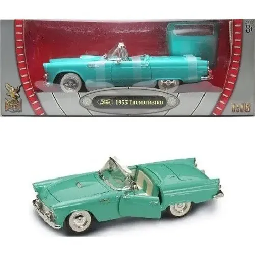 Miniatura 1:18 Ford Thunderbird 1957 Preto Yat Ming Road Signature