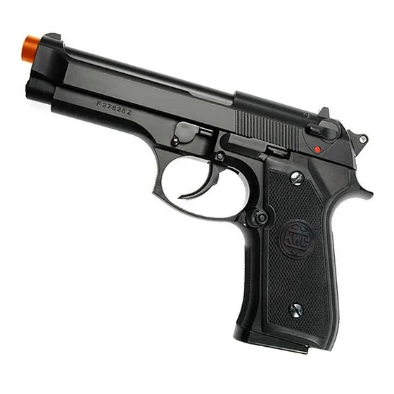 Pistola Rossi Melal Kwc  M92 Airsoft 6mm Spring + Bbs Gratis