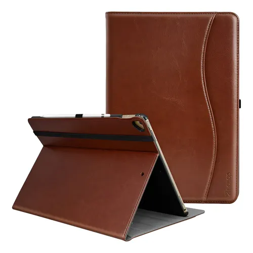 Leather Case With Pencil Holder Para Fernando iPad Pro 12.9