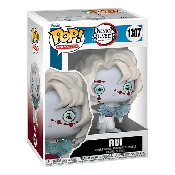 Figura De Accion Rui 1307 Funko Fair 2023 Demon Slayer: Kimetsu No Yaiba Funko Pop