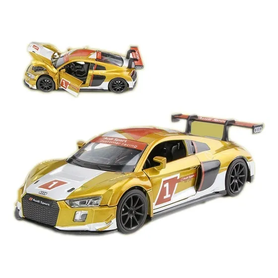 Guangchuan Carros De Metal Em Miniatura Audi R8 Lms Com