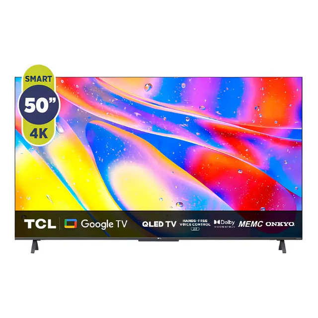 Smart Tv Qled Tcl L50c725-f 50 Google Tv