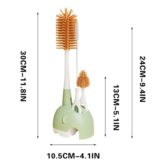 Set De Limpieza Para Biberones Y Pajitas, Gel De Sílice, Bib