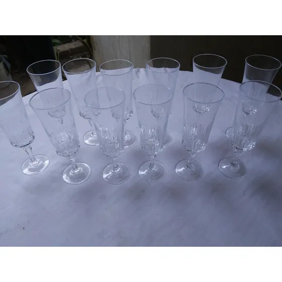 Copas En Cristal 12 Und  