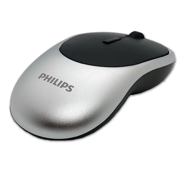 Mouse inalámbrico recargable Philips400 Series SPK7413 silver