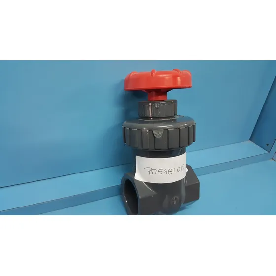 Llave De Paso Pvc 1 1/2 Pulgada Tipo Compuerta, Americana