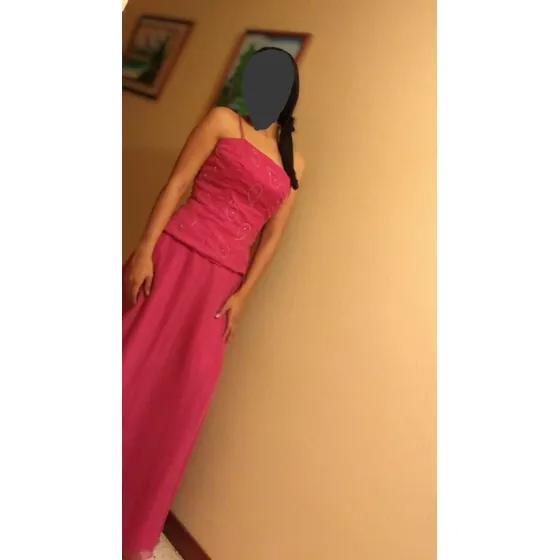 Vestido De Fiesta Largo Usado