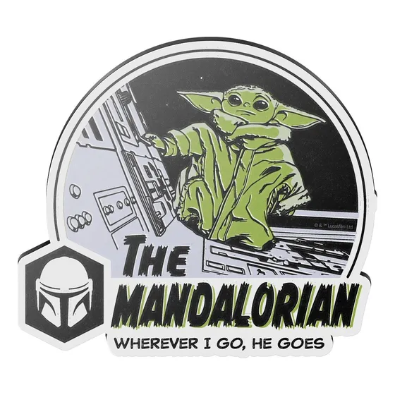 Mouse Pad Star Wars Modelo Grogu Tm