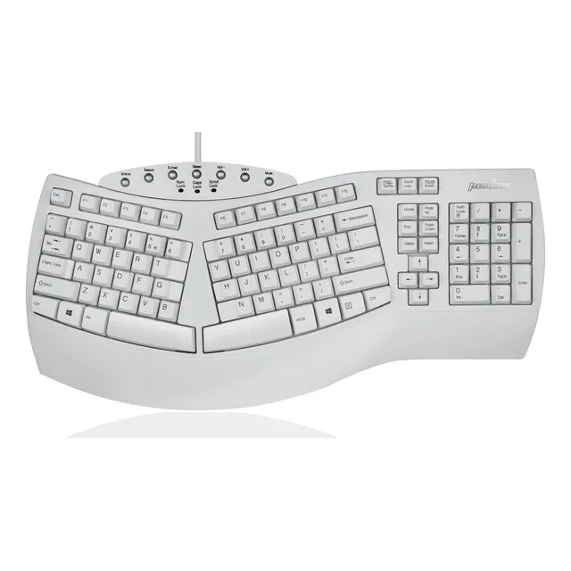 Teclado Perixx Periboard-512 Con Cable/blanco