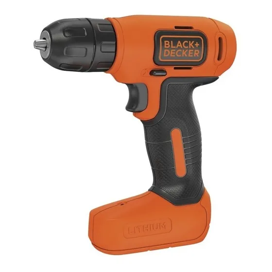Atornillador 8v 3/8  Bateria Litio Ld008-b2c Black + Decker
