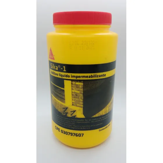 Sika-1 Aditivo Líquido Impermeabilizante 1kg