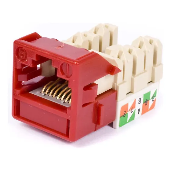Utp Uniprise Informacion Outlet Color Rojo