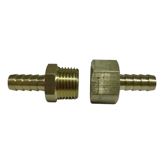 Conexión Espiga 3/8 A 1/2 Npt Macho Y Hembra Precio X 2 Unid