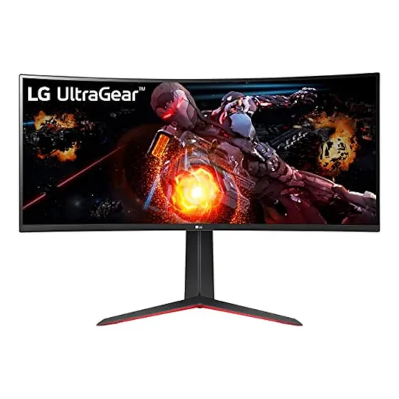 LG Ultragear Qhd Monitor Gaming Curvo De 34 Pulgadas 34GP63A-B Black