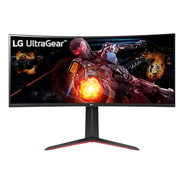 LG Ultragear Qhd Monitor Gaming Curvo De 34 Pulgadas 34GP63A-B Black