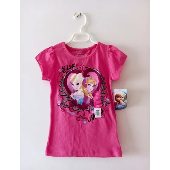 Franela De Niña Disney Frozen Original