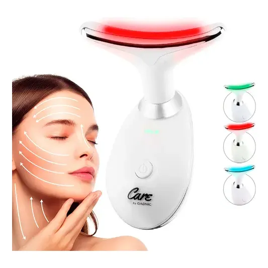 Masajeador Facial Gadnic Apto Todo Tipo De Pieles Recargable Color Blanco