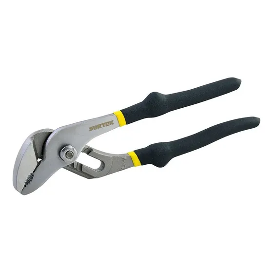 Pinza Extensión 8 PuLG Triple Mordaza Recta Curva Surtek