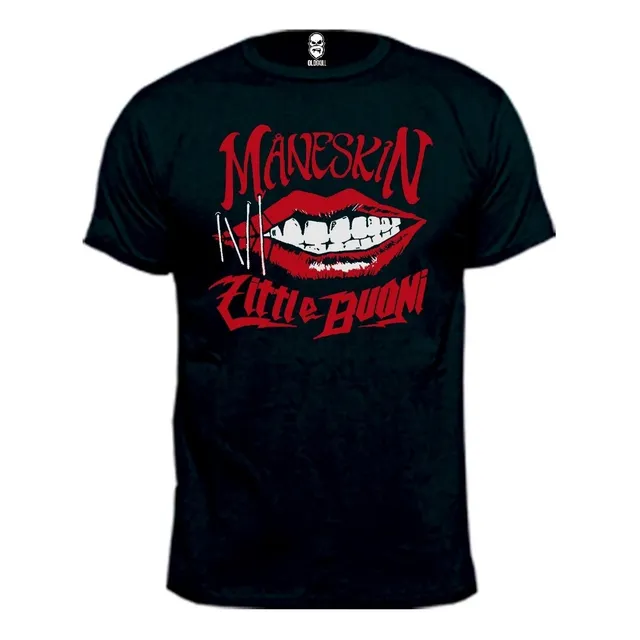 Remera Maneskin 100% Algodón Premium Peinado