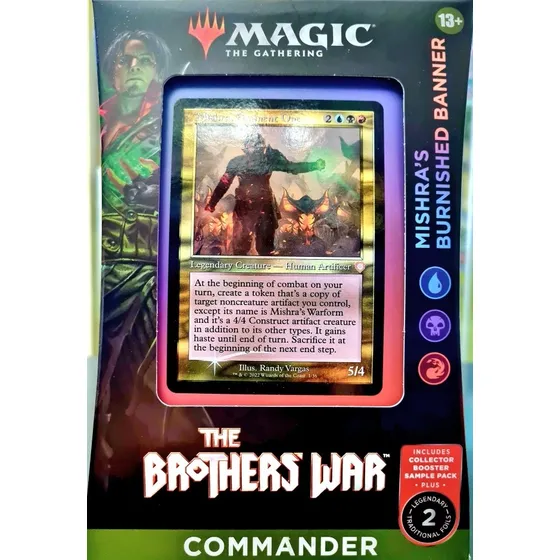 Magic Commander Mishras Burnished Banner Brothers War Ingles