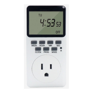 Temporizador Timer Digital 20 Eventos 127volts 15a 1250w Temporizador Timer Digital 20 Eventos 127volts 15a 1250w