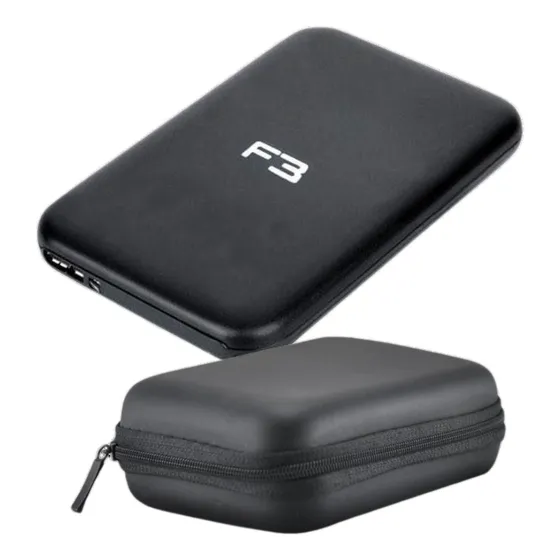 Kit Case Hd/ssd Externo 2.5  Usb 3.0 Até 1tb Capa Protetora
