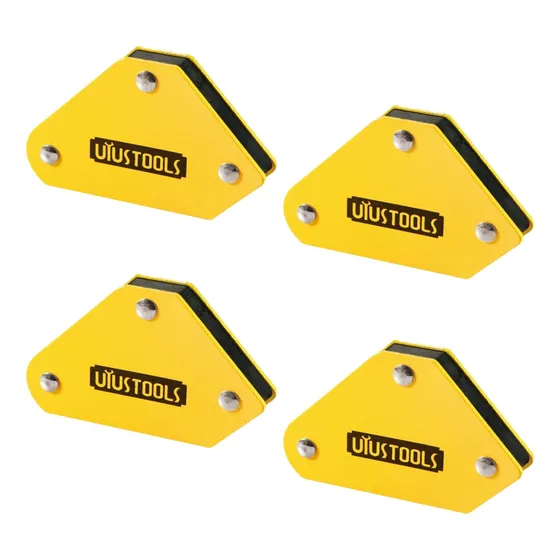Escuadra Magnetica Para Soldar Set De Sujetadores 4 Piez 9lb