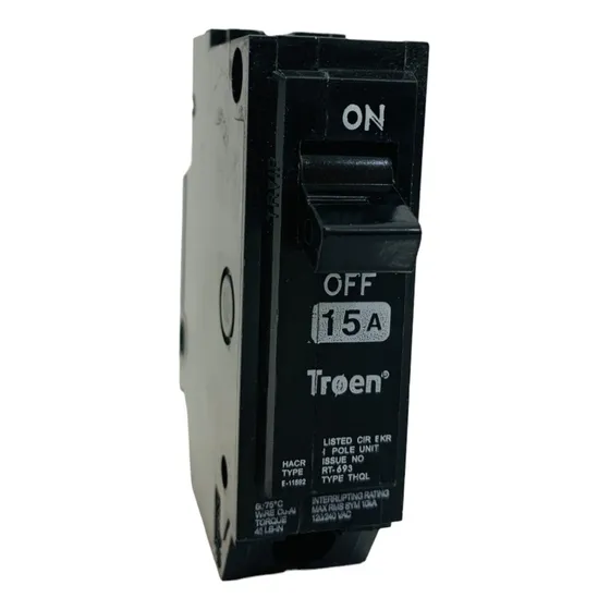 Breaker Para Empotrar 1p X 15amp Marca Troen