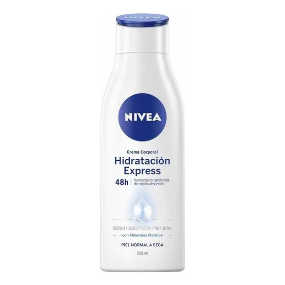 Crema Corporal Nivea Hidratación Express 250ml