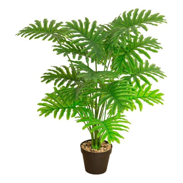 Planta Hoja De Palmera Artificial 70 Cm - Qr!