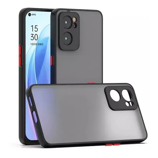 Funda Para Oppo Con Protector Para Cámara Mate Uso Rudo