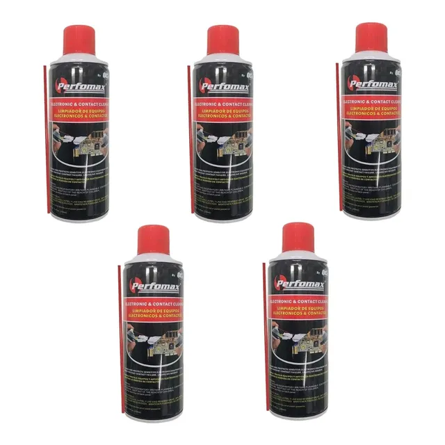 X5 Limpia Contacto Limpiador Electrónico 250ml Perfomax+tubo