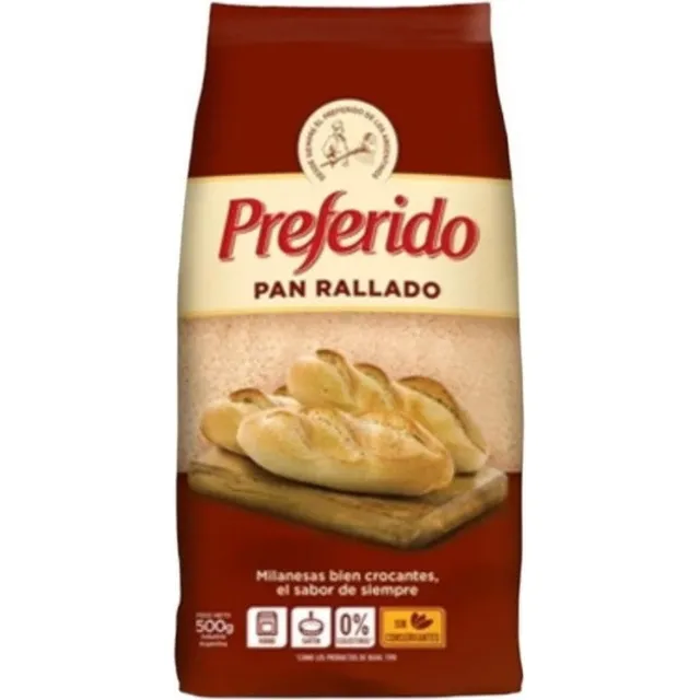 Pan Rallado Preferido 500g Pack X20u Mis Alas