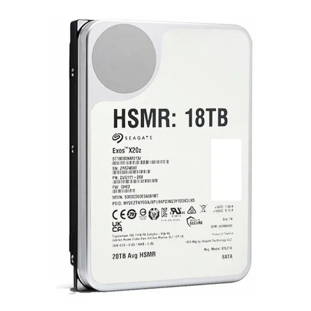 interno Seagate Exos X20z ST18000NM013J 18TB