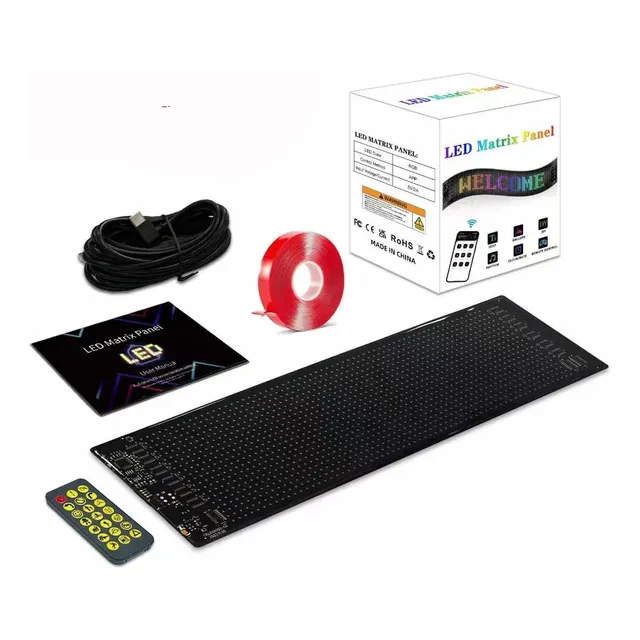 Letreros Led Publicitarios Con Desplazamiento Bluetooth Diy